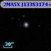 2MASX J13383174+5109498