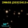 2MASS J20323413+4122560