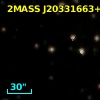 2MASS J20331663+4126421
