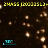 2MASS J20332513+4118187
