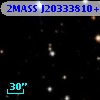2MASS J20333810+4135377