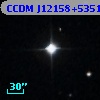 CCDM J12158+5351AB