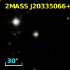 2MASS J20335066+4117167