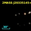 2MASS J20335145+4113080