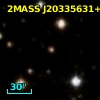 2MASS J20335631+4118170