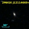 2MASX J12114669+5411247