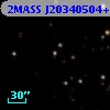 2MASS J20340504+4122466