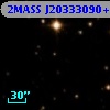 2MASS J20333090+4114366