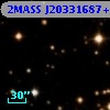 2MASS J20331687+4114440