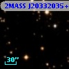 2MASS J20332035+4116123