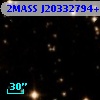 2MASS J20332794+4116461