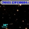 2MASS J20330604+4116436