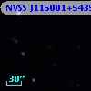 NVSS J115001+543508