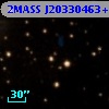 2MASS J20330463+4117596