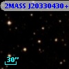 2MASS J20330430+4121547