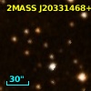 2MASS J20331468+4123045