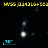 NVSS J114316+551640