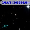 2MASS J20305098+4142291