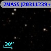 2MASS J20311239+4138492