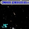 2MASS J20311515+4143572