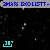 2MASS J20311577+4139437