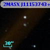2MASX J11153743+5418188