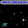 2MASS J20311628+4147584