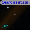 2MASX J11152325+5420417