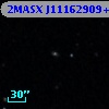 2MASX J11162909+5428040