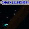 2MASX J11162428+5442290