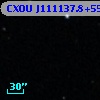 CXOU J111137.8+553728
