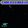 CXOU J111208.8+553905