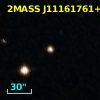 2MASS J11161761+5400304