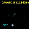 2MASX J11113636+5334587