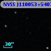 NVSS J110053+540713