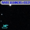 NVSS J110635+552502