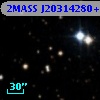 2MASS J20314280+4143293