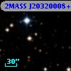 2MASS J20320008+4143348
