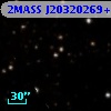 2MASS J20320269+4141116