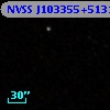 NVSS J103355+513102
