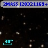 2MASS J20321169+4145223