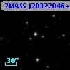 2MASS J20322048+4156292