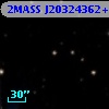 2MASS J20324362+4156194