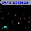 2MASS J20330128+4116003
