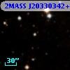 2MASS J20330342+4145020