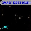 2MASS J20331616+4147133