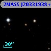 2MASS J20331938+4156070