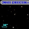 2MASS J20332336+4147165