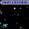 2MASS J20333030+4135215