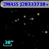 2MASS J20333710+4141224